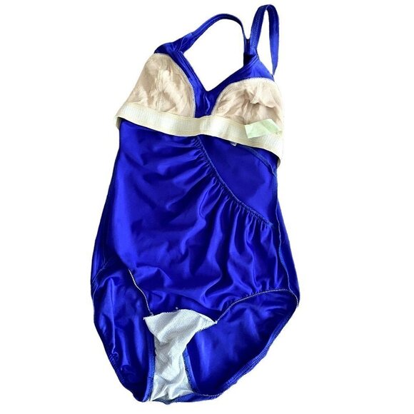 Vintage ILGWU Retro Vibes One Piece Swim Suit | Violet | Size 14 - Picture 10 of 10